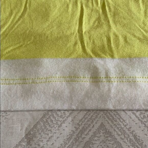 Splendid Yellow/Green and White Striped Tank Top - Picture 6 of 7